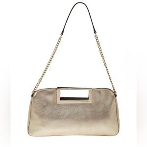 Michael Kors Glamorous Gold Berkley Clutch – NWT+ Dust Bag